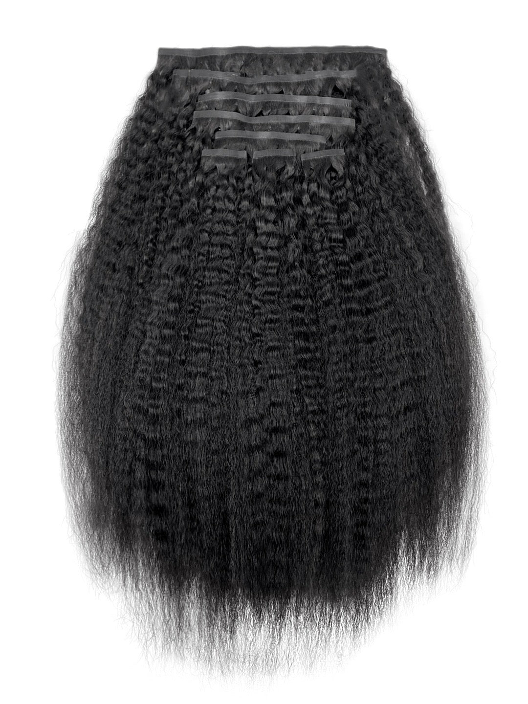 Kinky Straight Seamless Clip-Ins